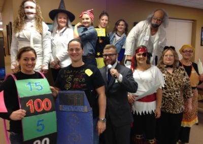 MedCare Therapy Center Halloween Staff Photo