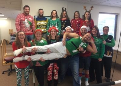 MedCare Therapy Center Christmas Staff Photo